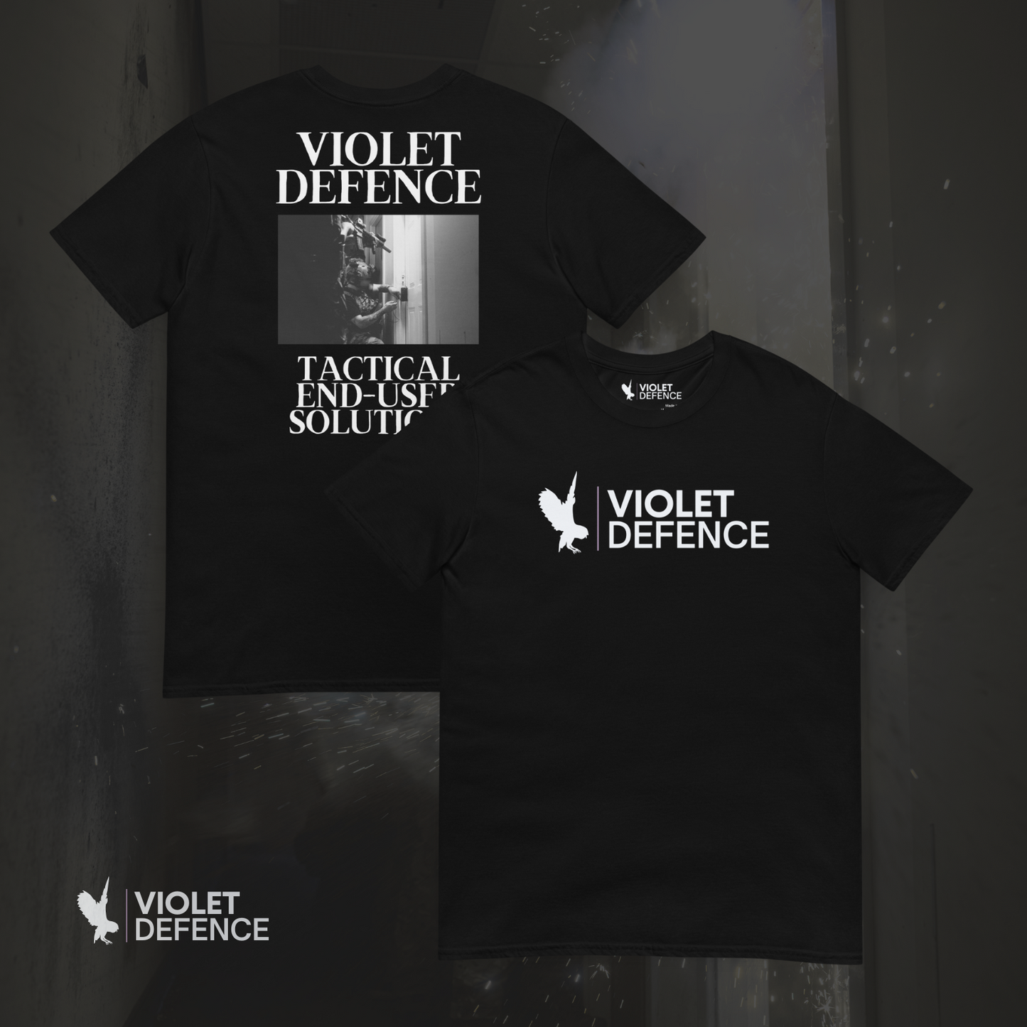 Violet Defence End User T-Shirt